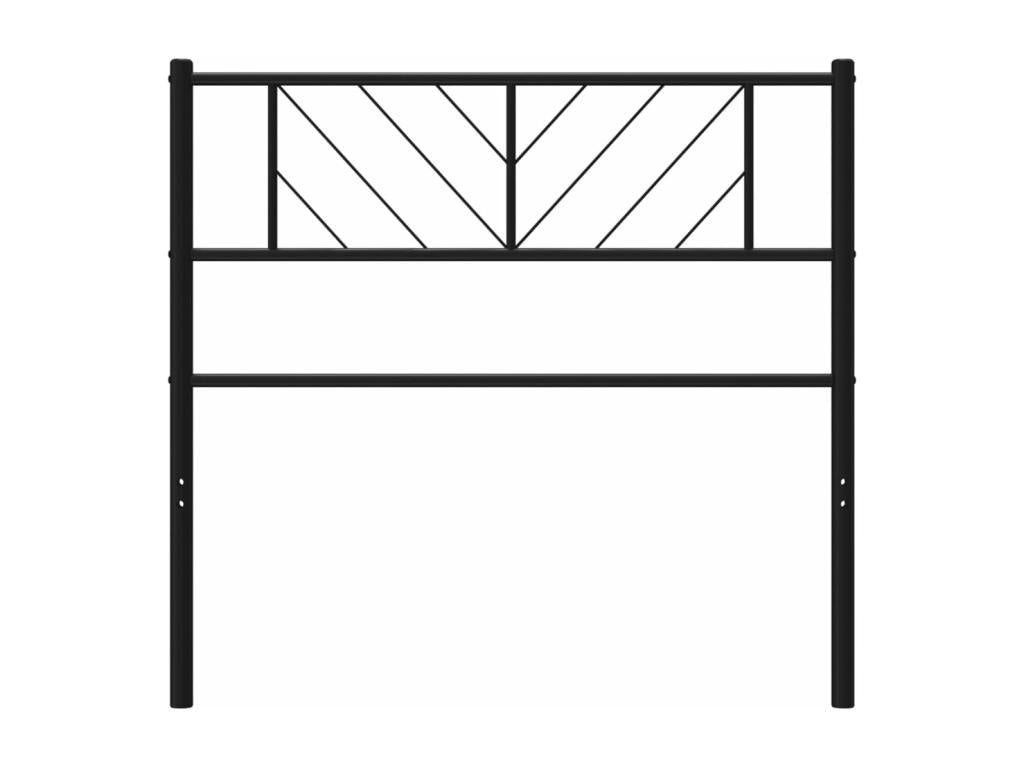 Black Metal Bed - dlz1766575366856