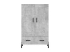 Gray Engineered Wood Sideboard, 69.5 x 31 x 115 cm