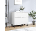 White Engineered Wood Sideboard, 40 x 35 x 70 cm
