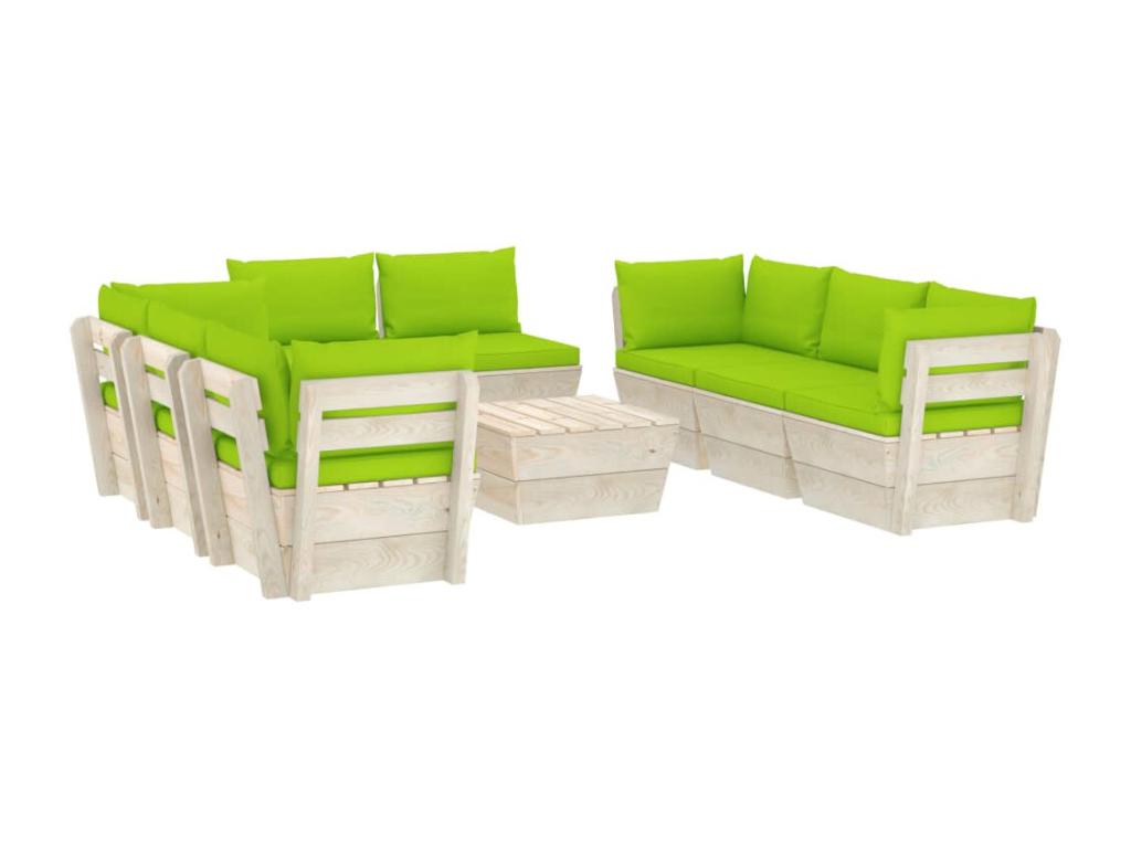 Green Outdoor Furniture Set