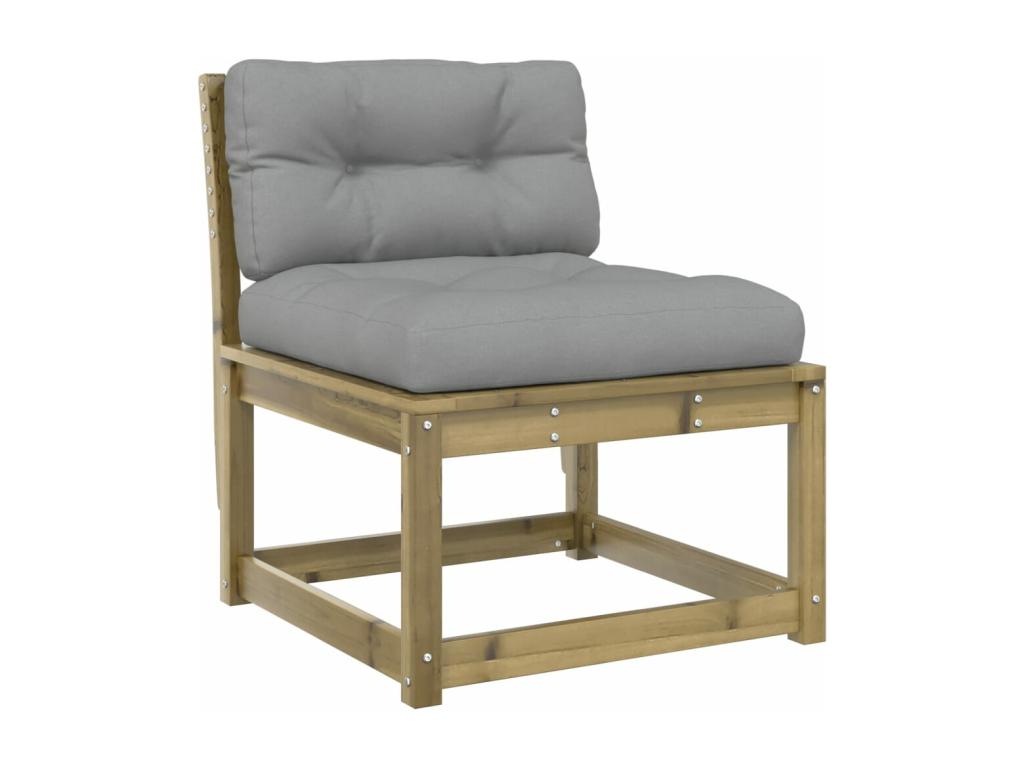 Brown Pine Wood Outdoor Furniture Set - dlz1766575068741