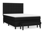 Black Fabric Mattress, 140 x 190 cm