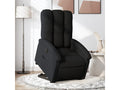 Black Fabric Accent Chair