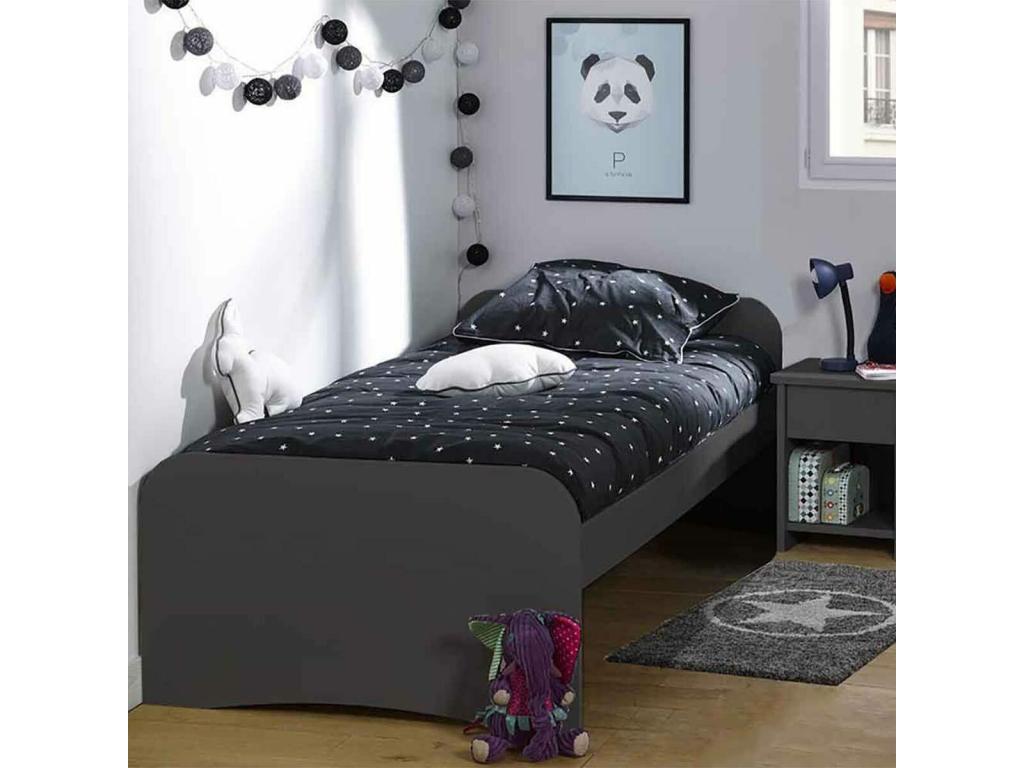 White Solid Wood Mattress, 90 x 200 cm