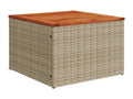 Beige Woven Resin Wicker Outdoor Furniture Set - dlz1766575034895