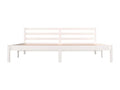 White Pine Wood Bed Frame, 180 x 200 cm