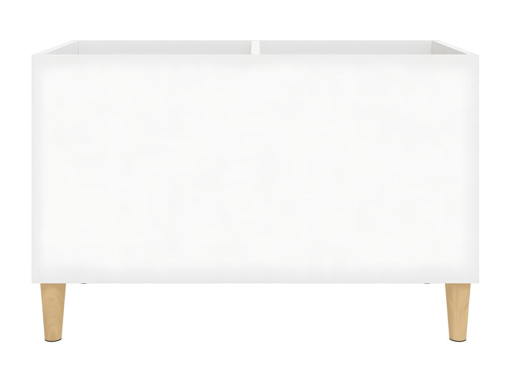 White Engineered Wood Wardrobe, 74.5 x 38 x 48 cm